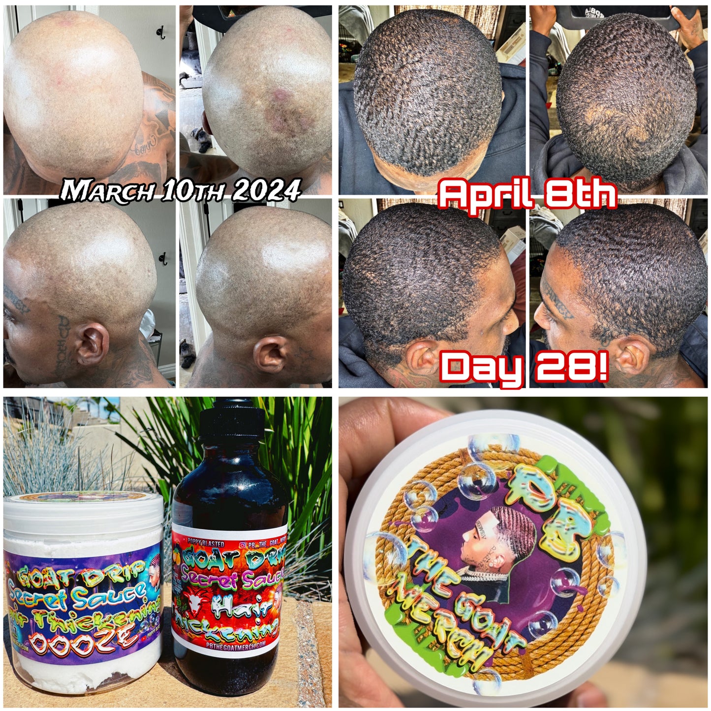 Secret Sauce 5OZ Hair Thickening Oil!