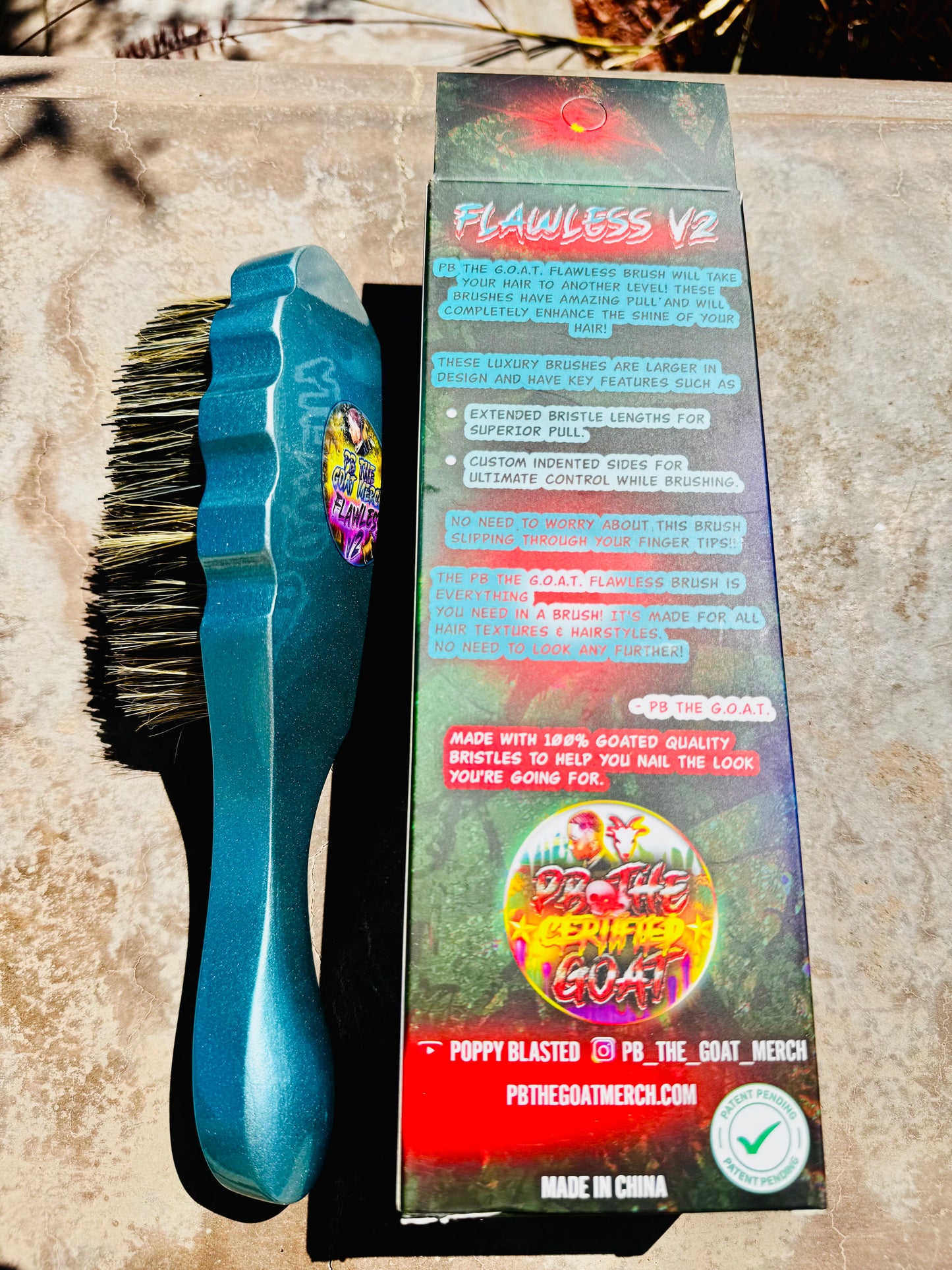 PB THE GOAT FLAWLESS V2 HARD BRUSH!
