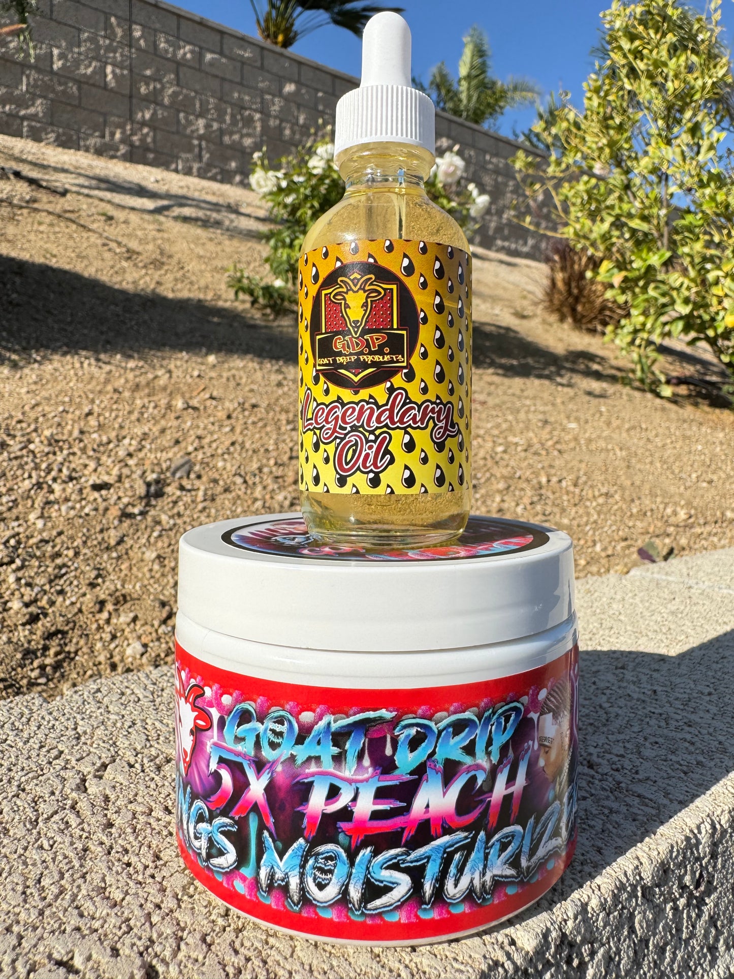 THE NEW 12oz 5X PEACH RINGS MOISTURIZER + LEGENDARY OIL!