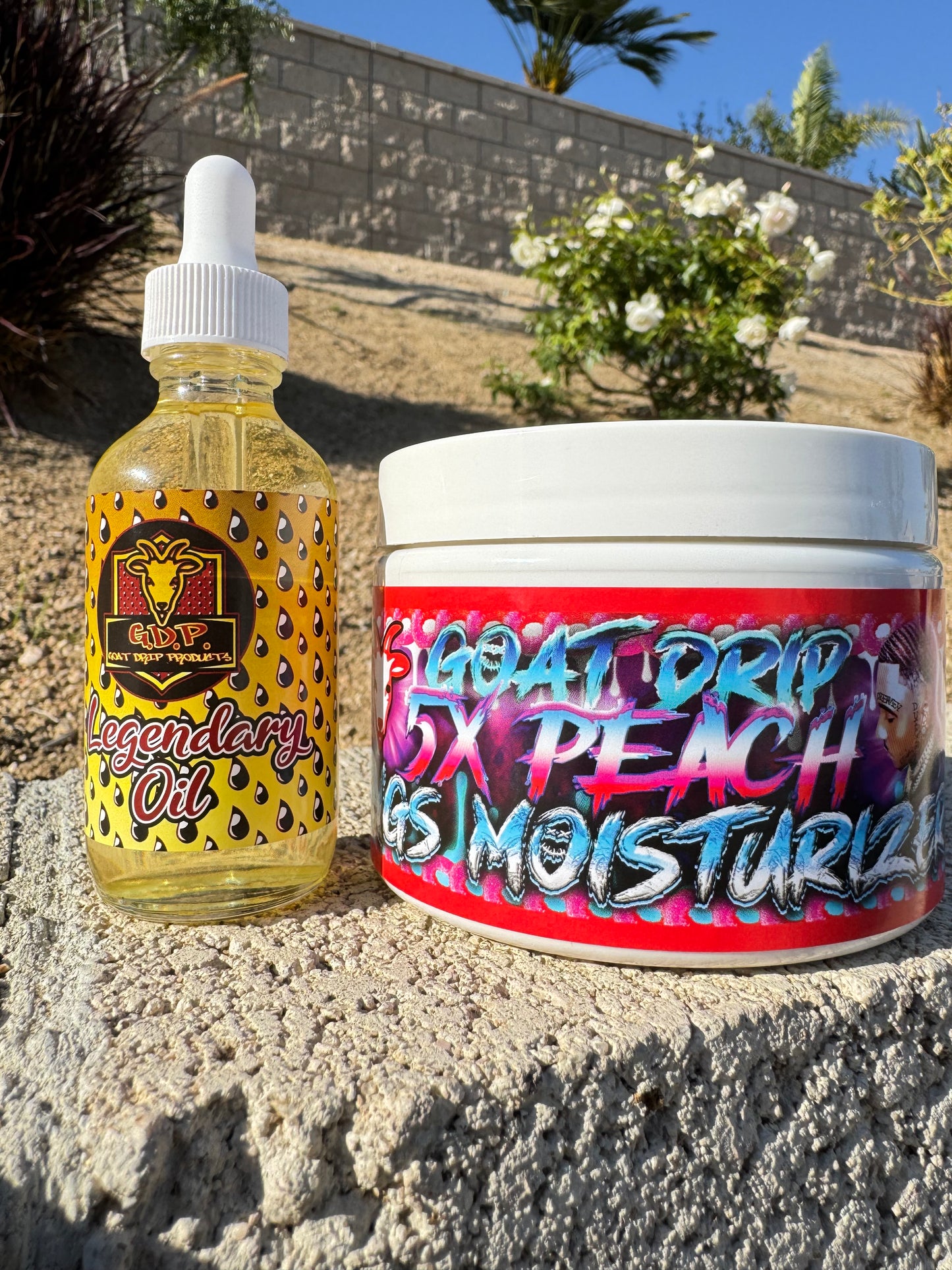 THE NEW 12oz 5X PEACH RINGS MOISTURIZER + LEGENDARY OIL!