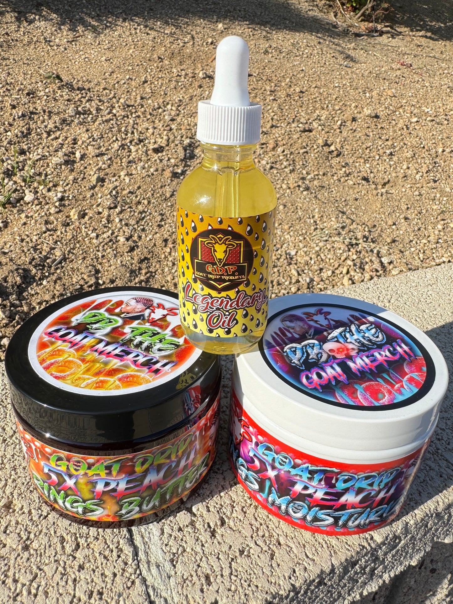 THE NEW 12oz 5X PEACH RINGS MOISTURIZER + BUTTER & OIL BUNDLE!