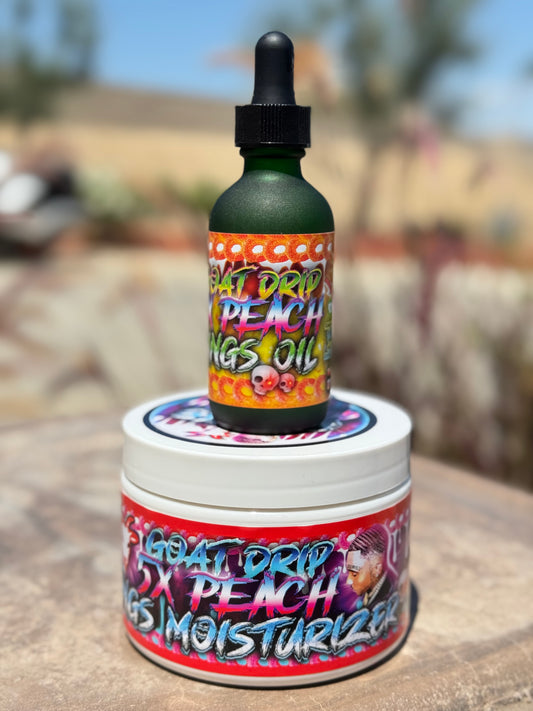 THE NEW 5X PEACH RINGS OIL + 5X PEACH RINGS MOISTURIZER!