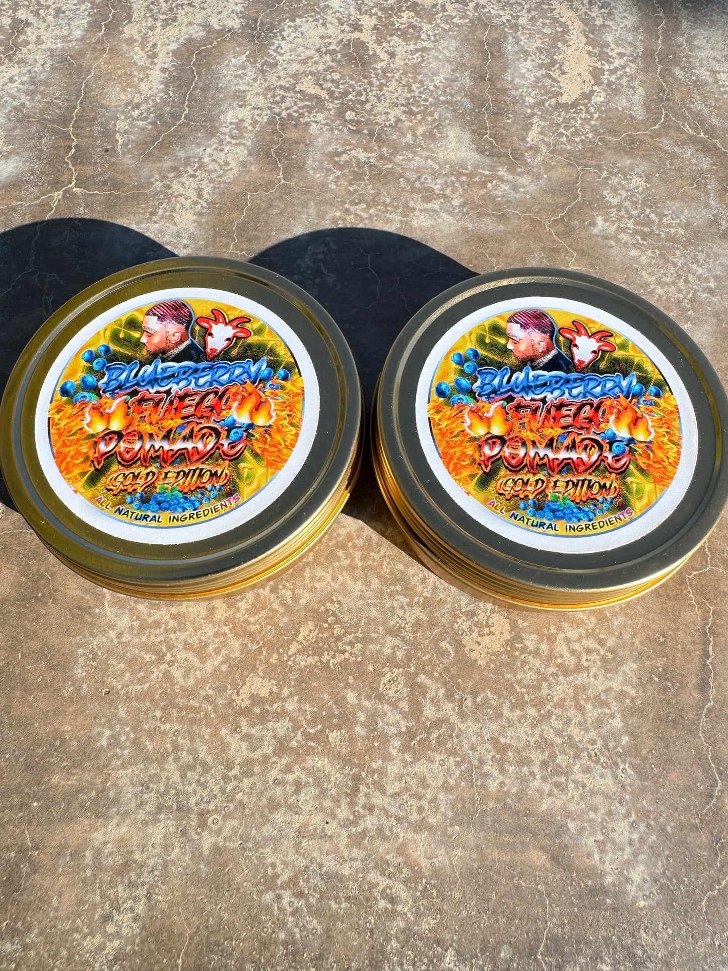 NEW BLUEBERRY FUEGO POMADE X2!