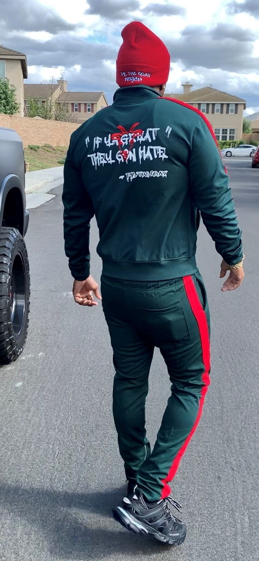 Pb The Goat Merch Drip Track Suit Set!