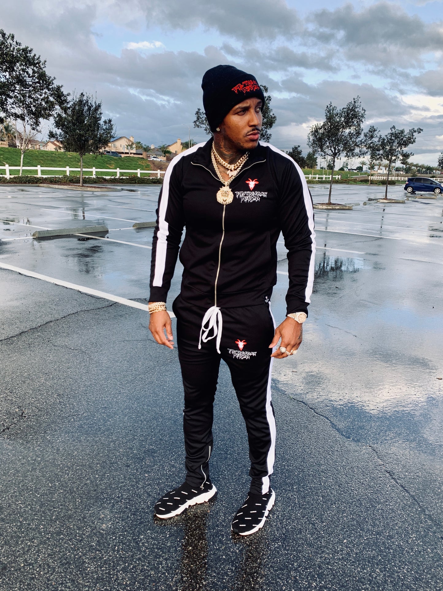 Pb The Goat Merch Drip Track Suit Set!