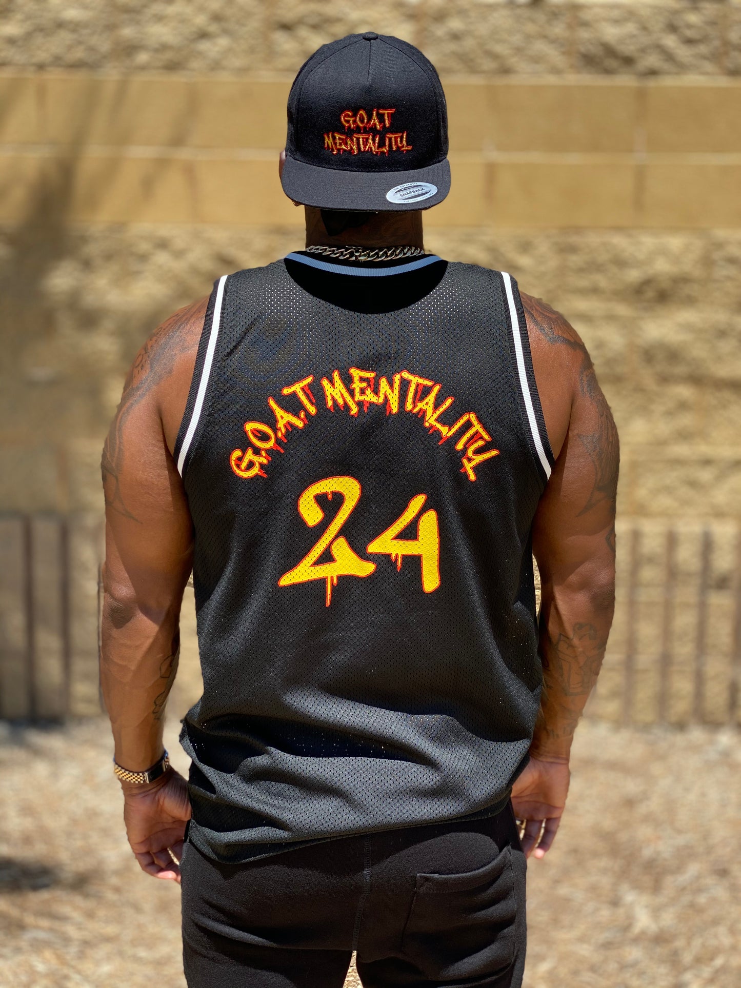 Goat Mentality Jersey, Hat & Shorts Set