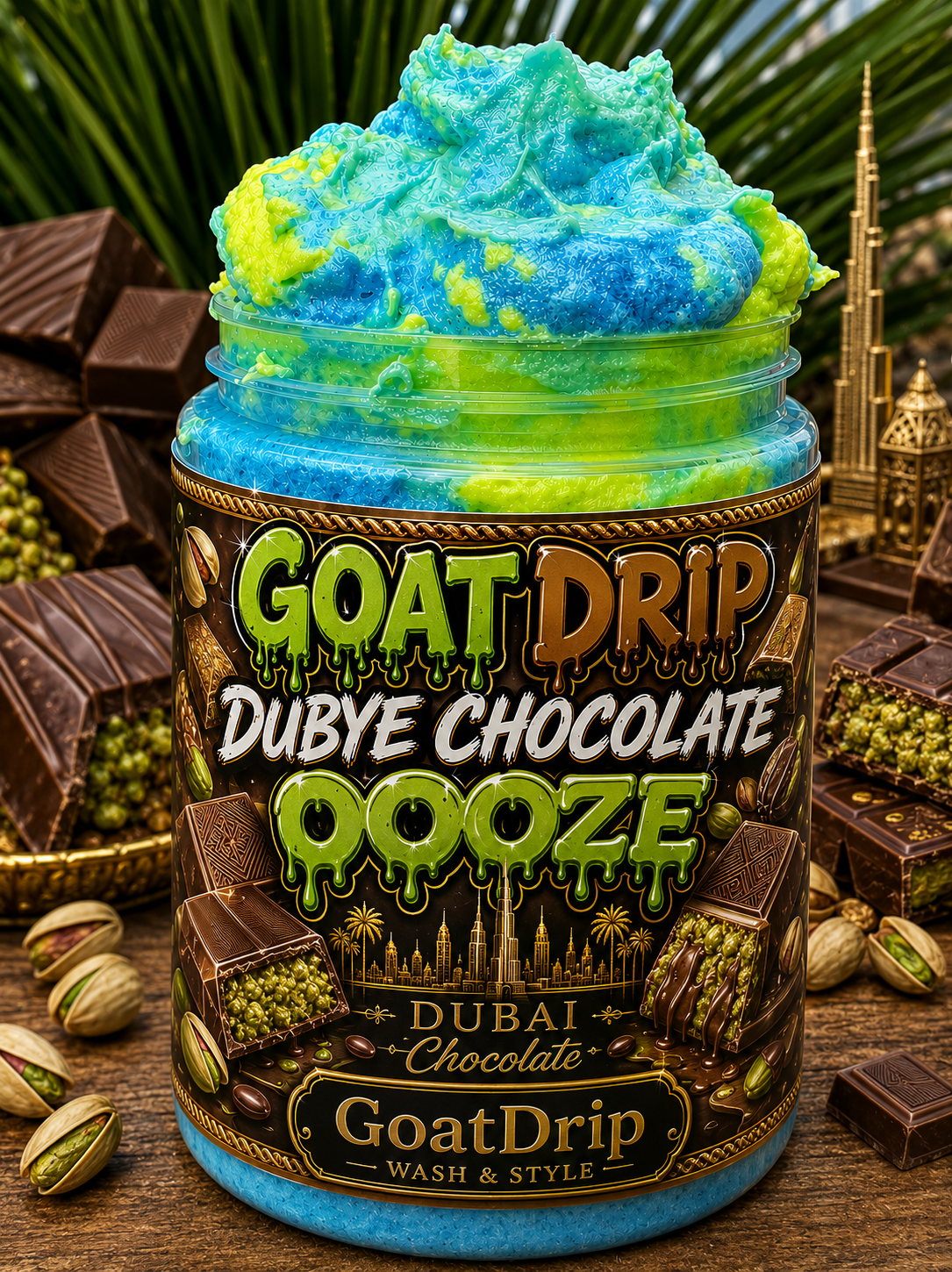 GOAT DRIP WASH N STYLE DUBYE CHOCOLATE OOOZE!