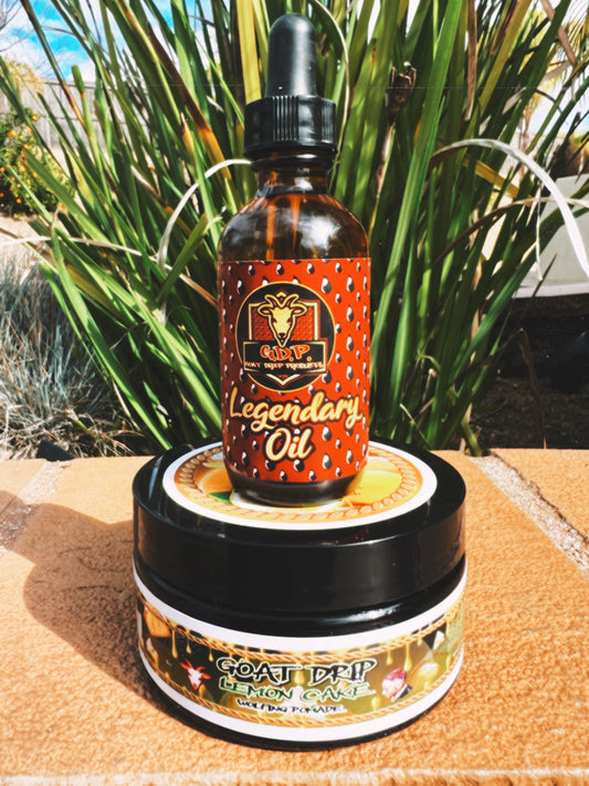 LEMON CAKE WOLFING POMADE + LEGENDARY OIL BUNDLE!