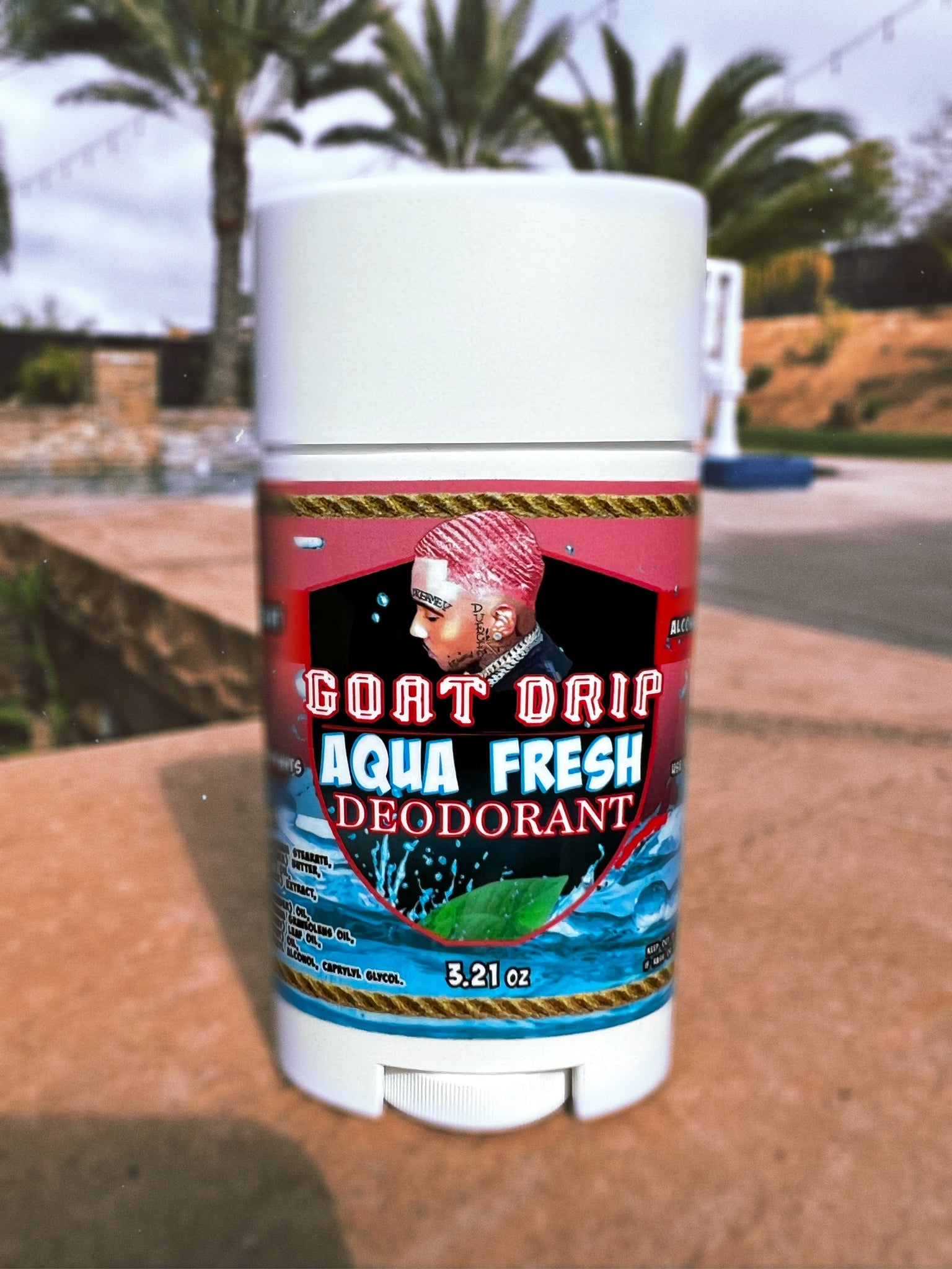 GOAT DRIP AQUA FRESH DEODORANT!