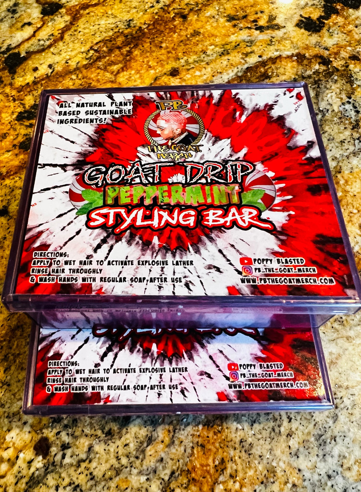 GOAT DRIP PEPPERMINT STYLING BAR X2!
