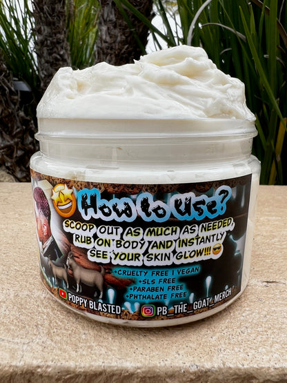 12oz Goat Drip Cookie Butter Lotion!