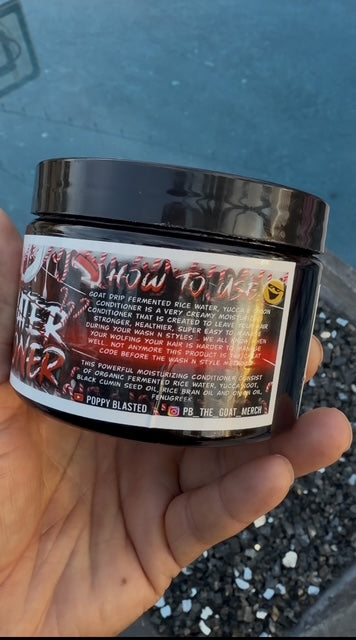 Peppermint Rice Water Rinse Out Conditioner!