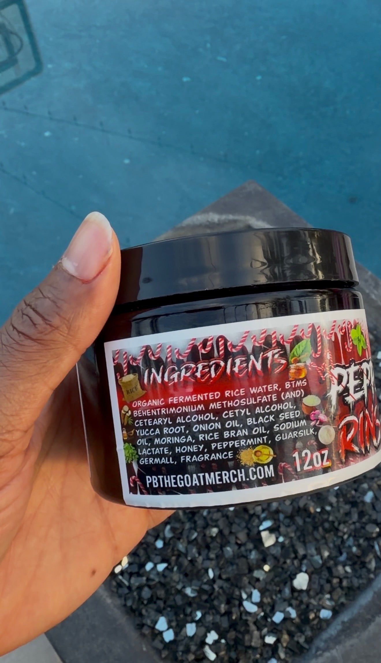 Peppermint Rice Water Rinse Out Conditioner!