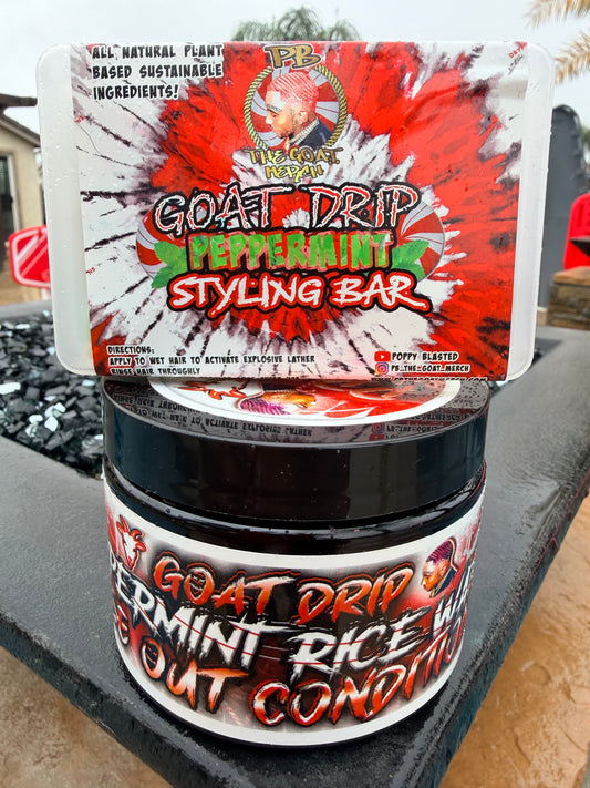 Peppermint Rice Water + Peppermint Wash N Style Bar!