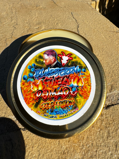 NEW BLUEBERRY FUEGO POMADE ( GOLD EDITION )