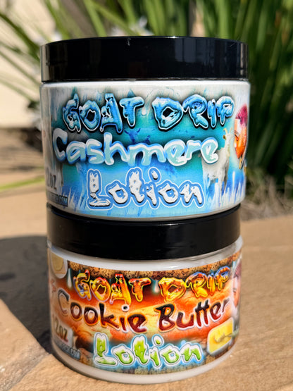 12oz Goat Drip Cashmere Cologne Lotion + Cookie Butter Lotion!