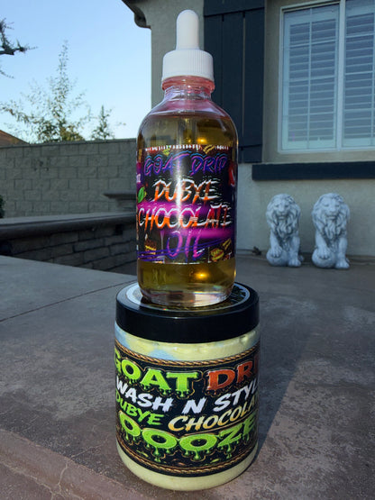 GOAT DRIP DUBYE CHOCOLATE OIL & DUBYE WASH N STYLE OOOZE!