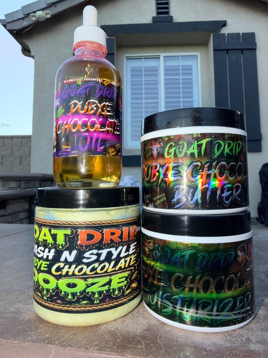 GOAT DRIP DUBYE CHOCOLATE ULTIMATE WASH BUNDLE!