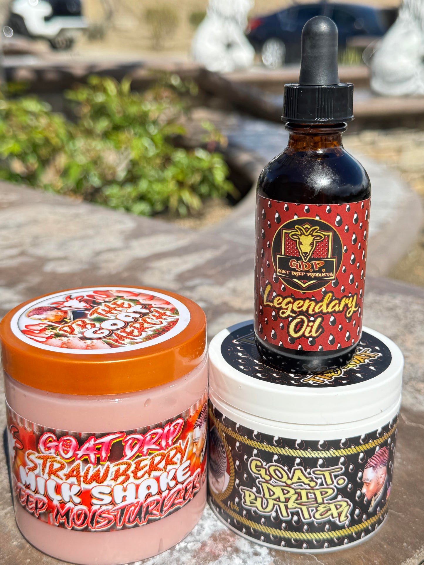 80Z STRAWBERRY MILKSHAKE DEEP MOISTURIZER + LEGENDARY OIL + GOAT DRIP BUTTER!
