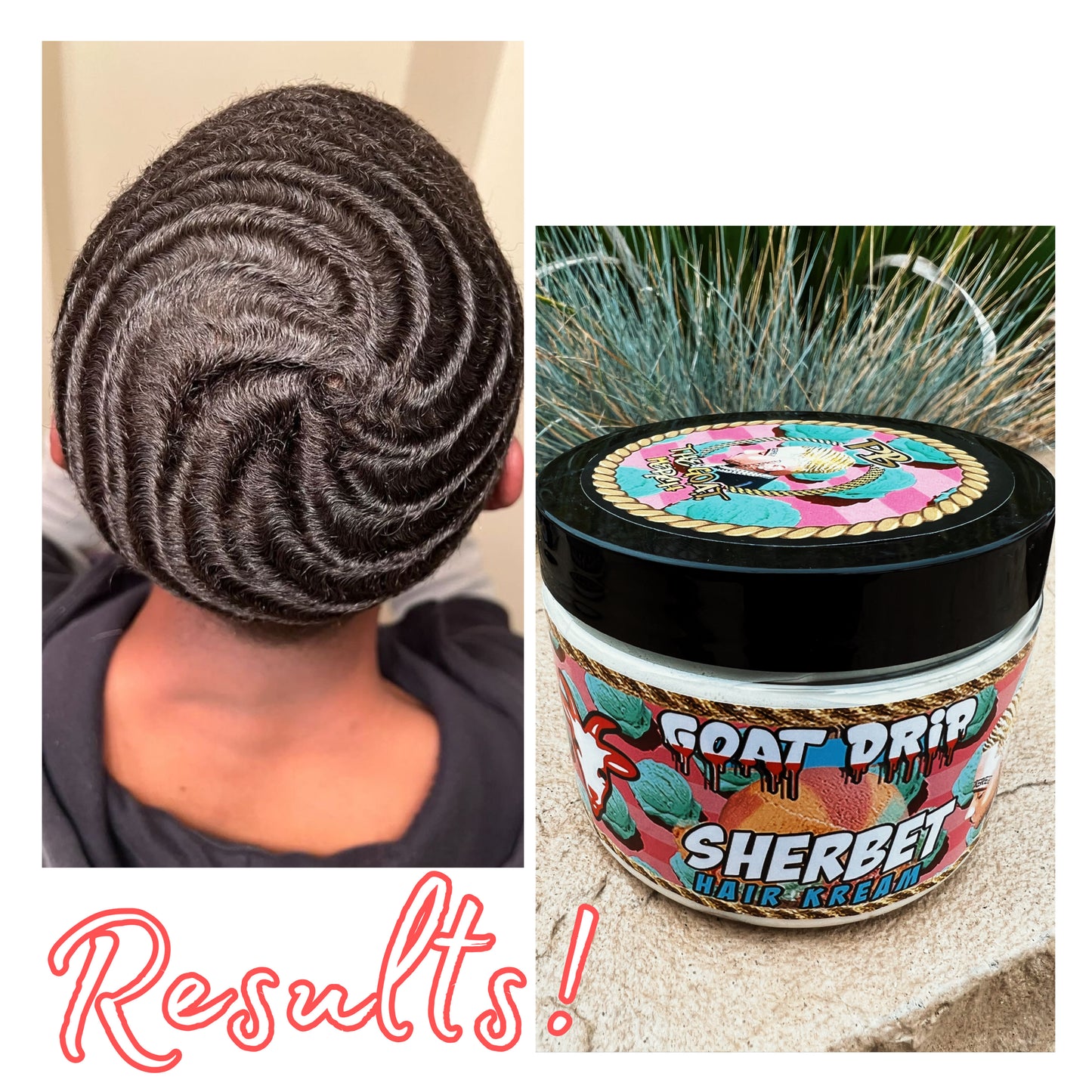 Sherbet Hair Kream Wash Bundle