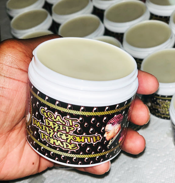 GOAT DRIP TRIO: BUTTER, MOISTURIZER AND HAIR GROWTH POMADE!