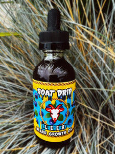 Goat Drip Blueberry Beard Growth Oil
