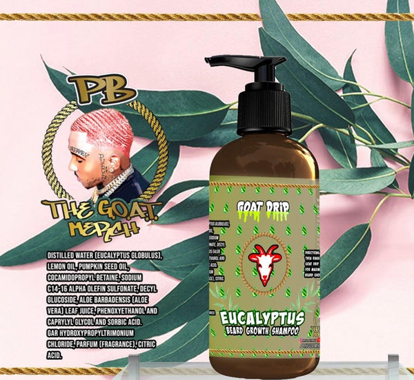 Goat Drip Eucalyptus Beard Growth Shampoo