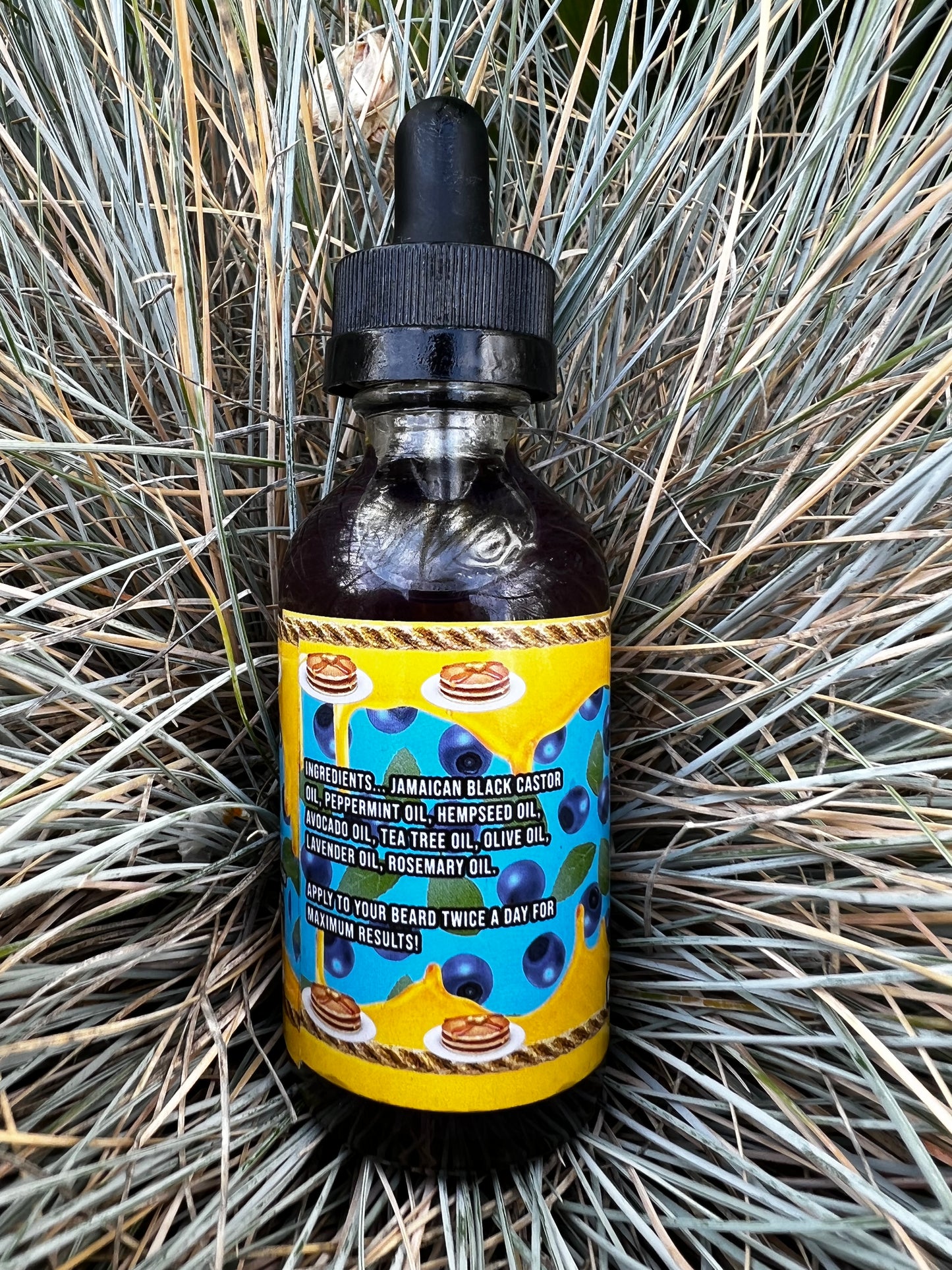 Goat Drip Blueberry Beard Growth Oil