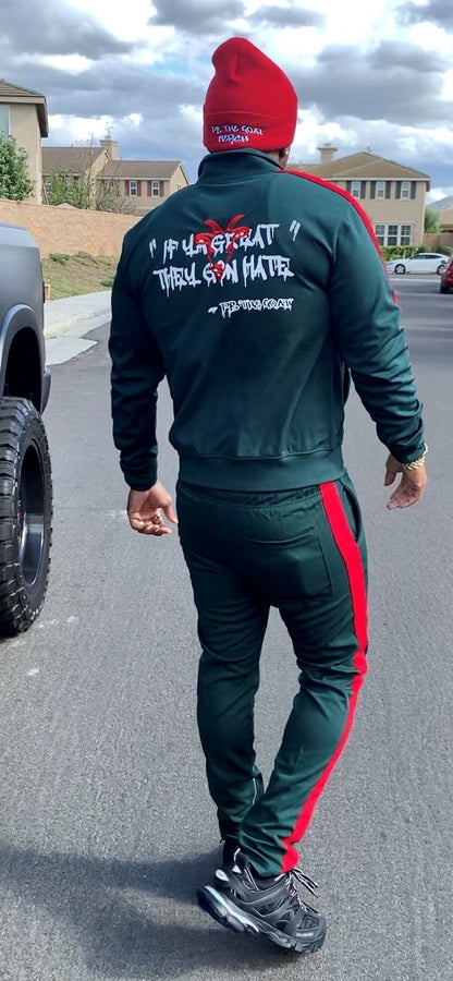 Pb the Goat Merch Drip Track Suit Set W/ Beanie!