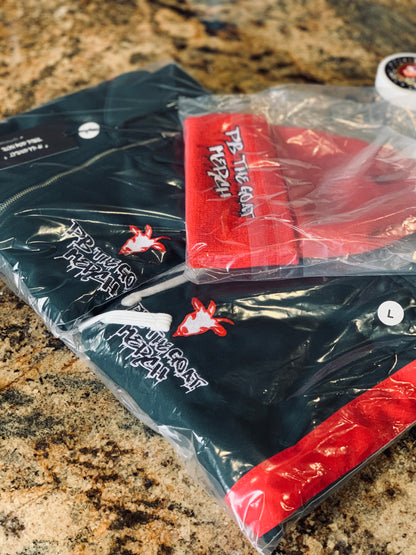 Pb the Goat Merch Drip Track Suit Set W/ Beanie!