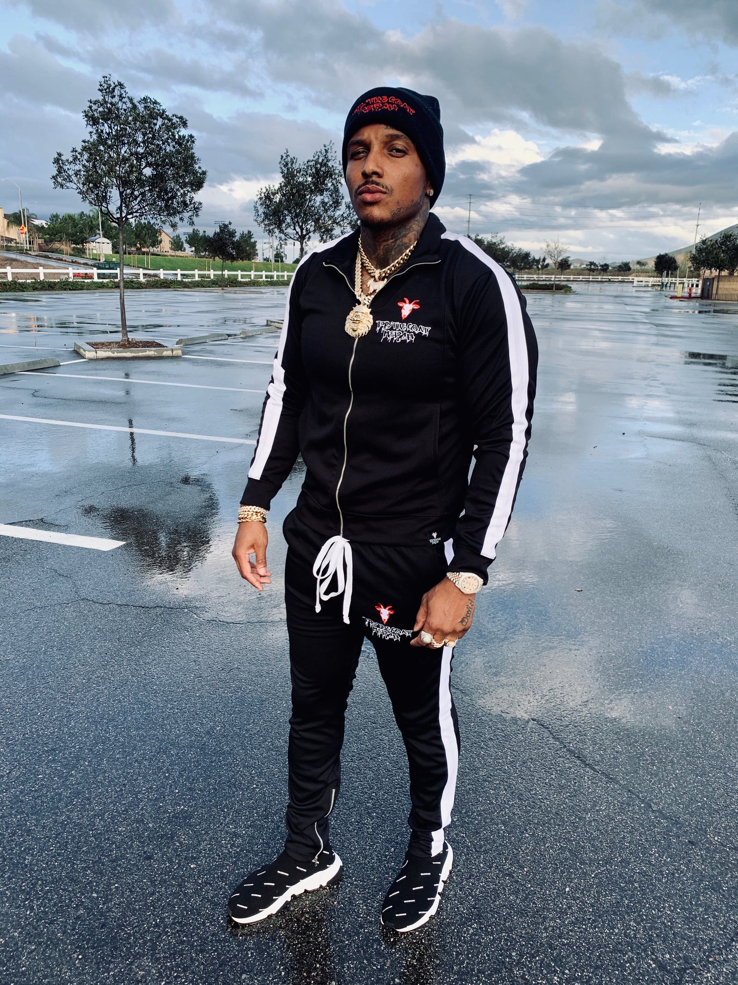 Pb The Goat Merch Track Pants!