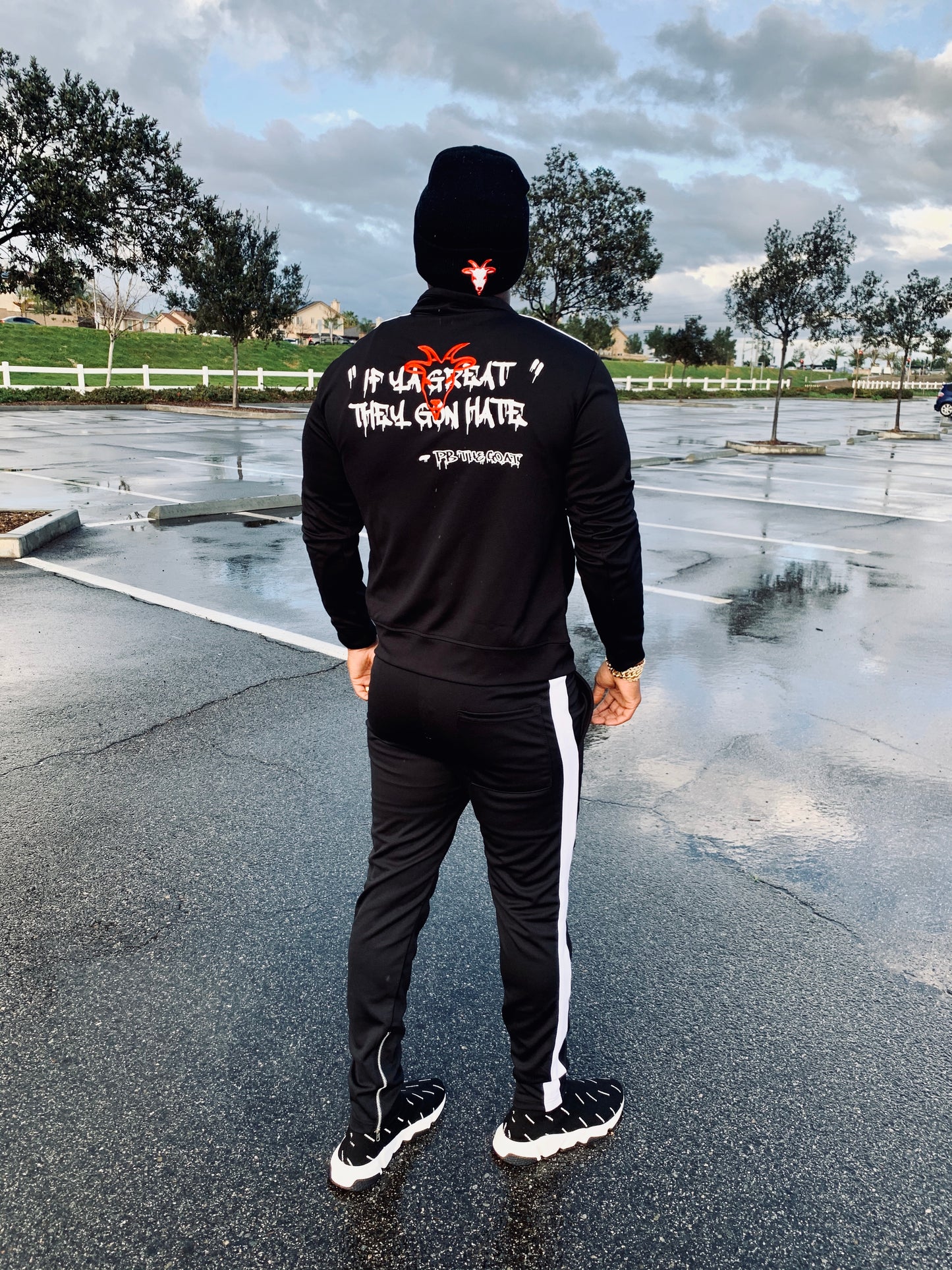 Pb The Goat Merch Drip Track Suit Set!