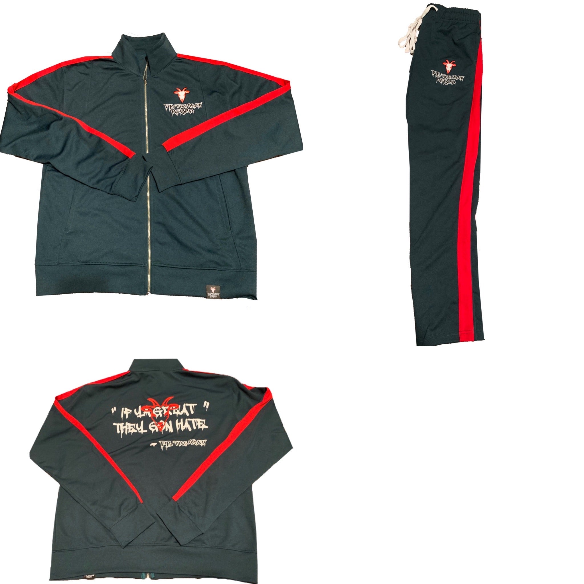 Pb The Goat Merch Drip Track Suit Set!