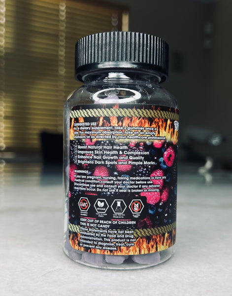 Fuego Hair Growth & Healthy Skin Vitamins