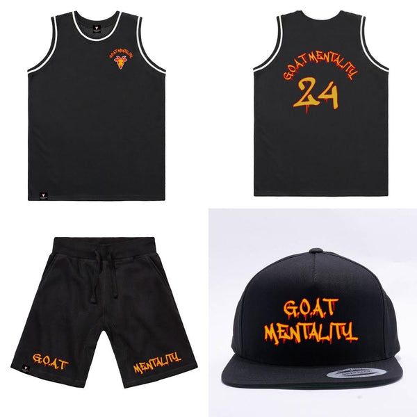 Goat Mentality Jersey, Hat & Shorts Set