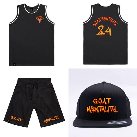 Goat Mentality Jersey, Hat & Shorts Set