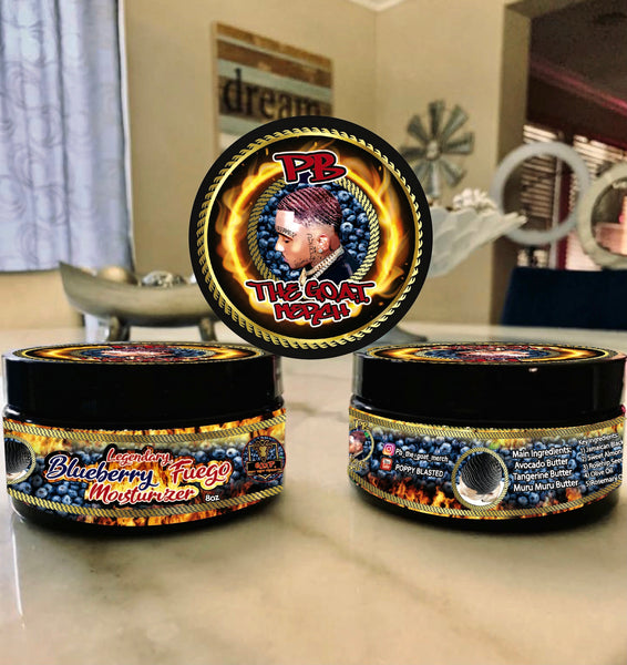 The New 8oz Legendary Blueberry Fuego Moisturizer!