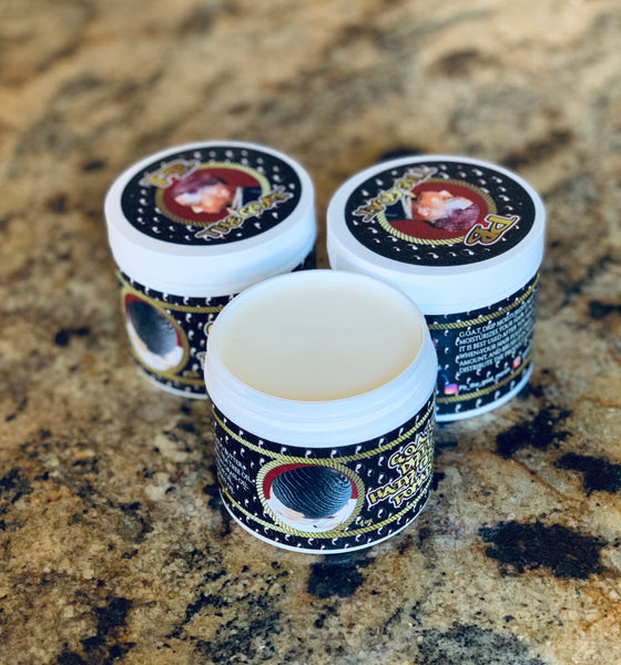 GOAT DRIP TRIO: BUTTER, MOISTURIZER AND HAIR GROWTH POMADE!
